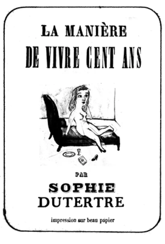 Lithograph Dutertre - La manière