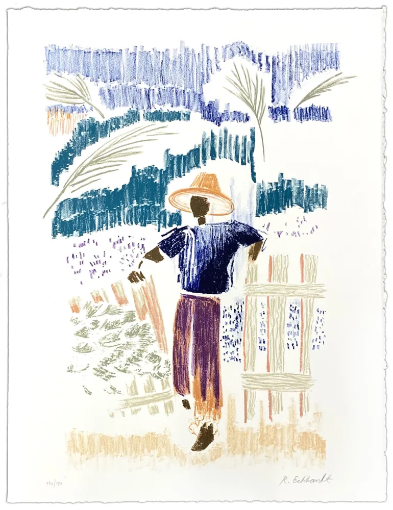 Lithograph Eckhardt - Sans titre 3