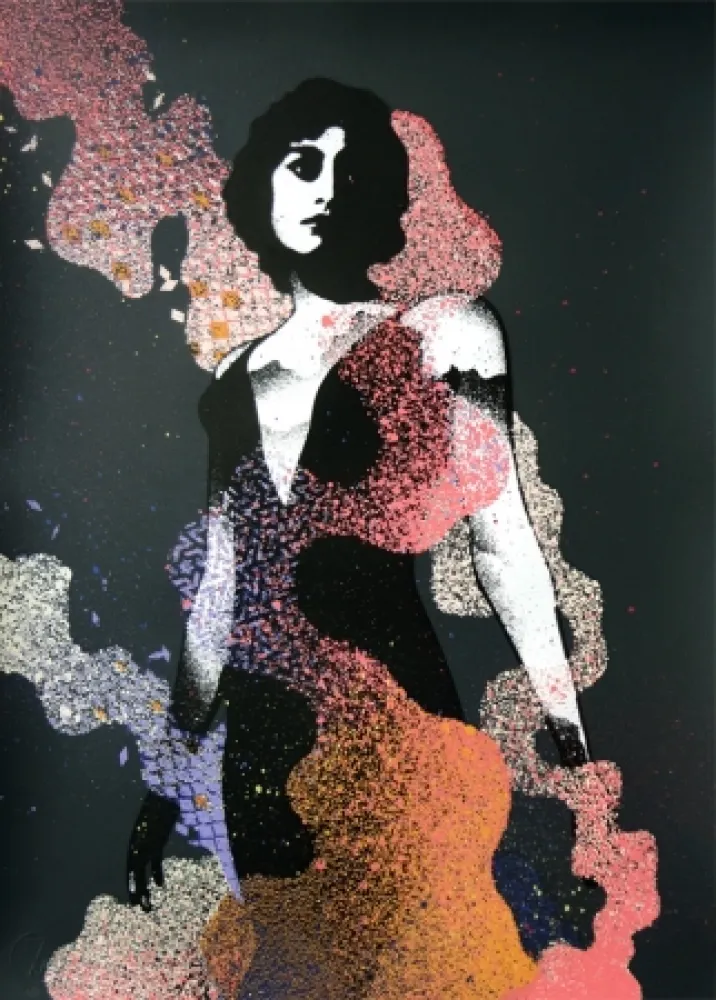 Screenprint Eelus - Conjuring (hand finished edition)