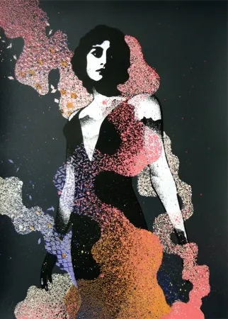 Screenprint Eelus - Conjuring (hand finished edition)