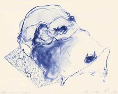 Lithograph Emin - Here We Are Again