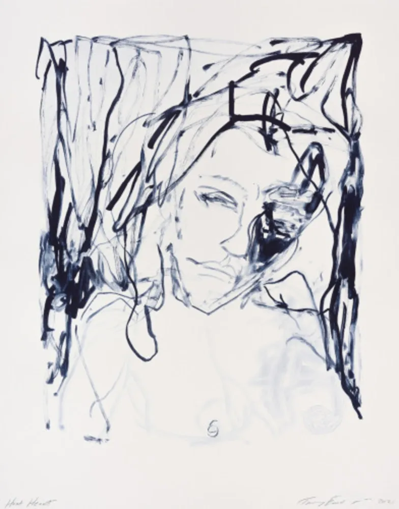 Lithograph Emin - Hurt Heart