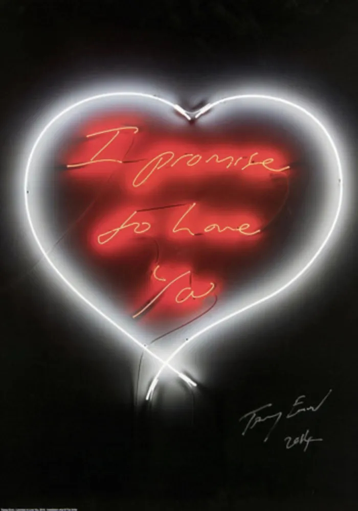 Lithograph Emin - I Promise To Love You