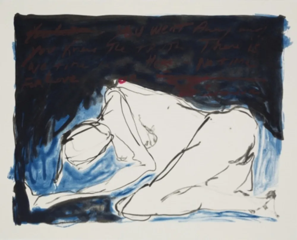 Lithograph Emin - No Time for Love