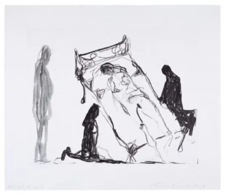 Lithograph Emin - Not Yet the End