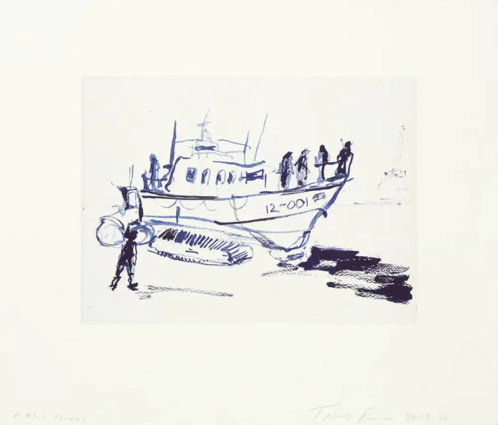 Lithograph Emin - RNLI 12-001 (Boat)