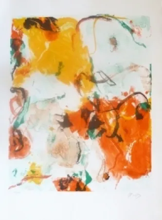 Lithograph En Jong - Composition Abstraite