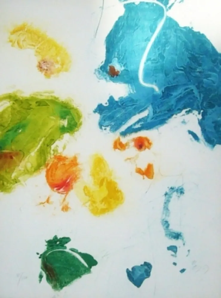 Etching En Joong - Composition abstraite