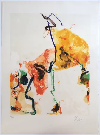 Lithograph En Joong - Monde imaginaire II