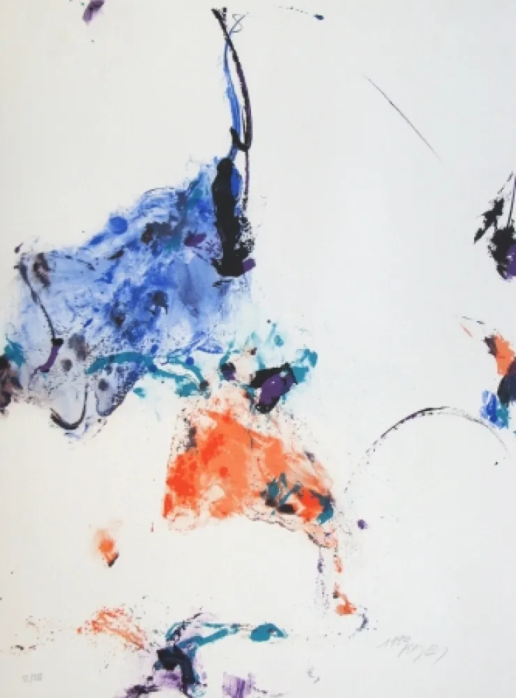 Lithograph En Joong - Monde imaginaire VI