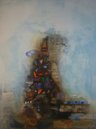 Etching And Aquatint Engel - AGITATO