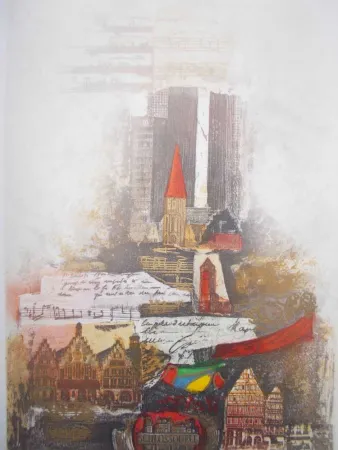 Etching Engel - Francfort