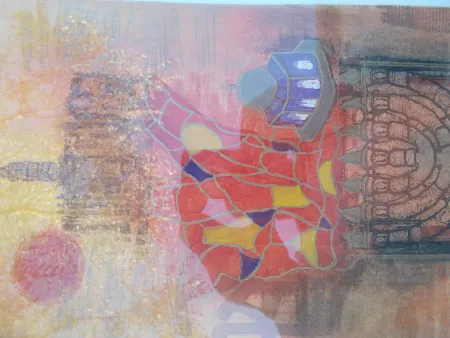 Etching Engel - Jérusalem II