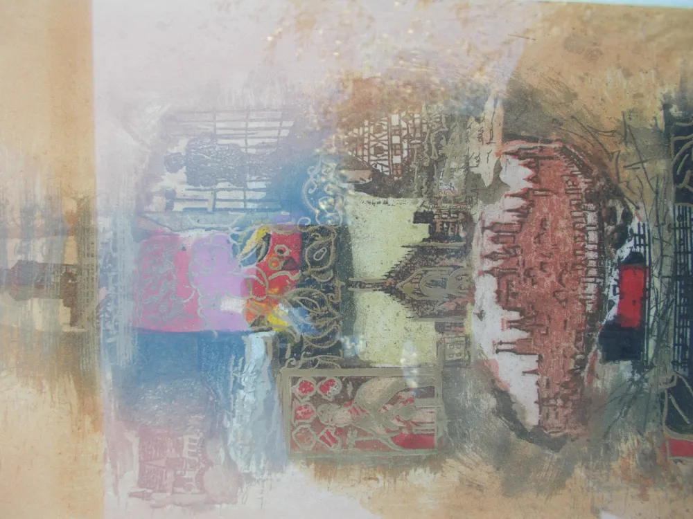 Etching Engel - Nurenberg