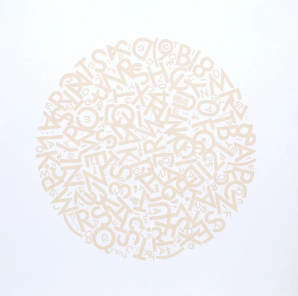 No Technical Engel - The Alphabet (beige)