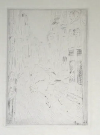 Drypoint Ensor - Lady Godiva