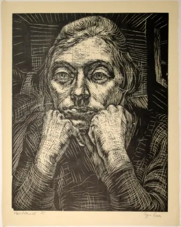 Woodcut Epper - Lizzy I