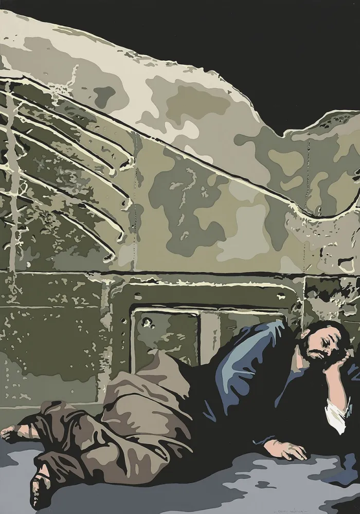 Screenprint Equipo Cronica - El sueño de Jacob, from Compositions Serie