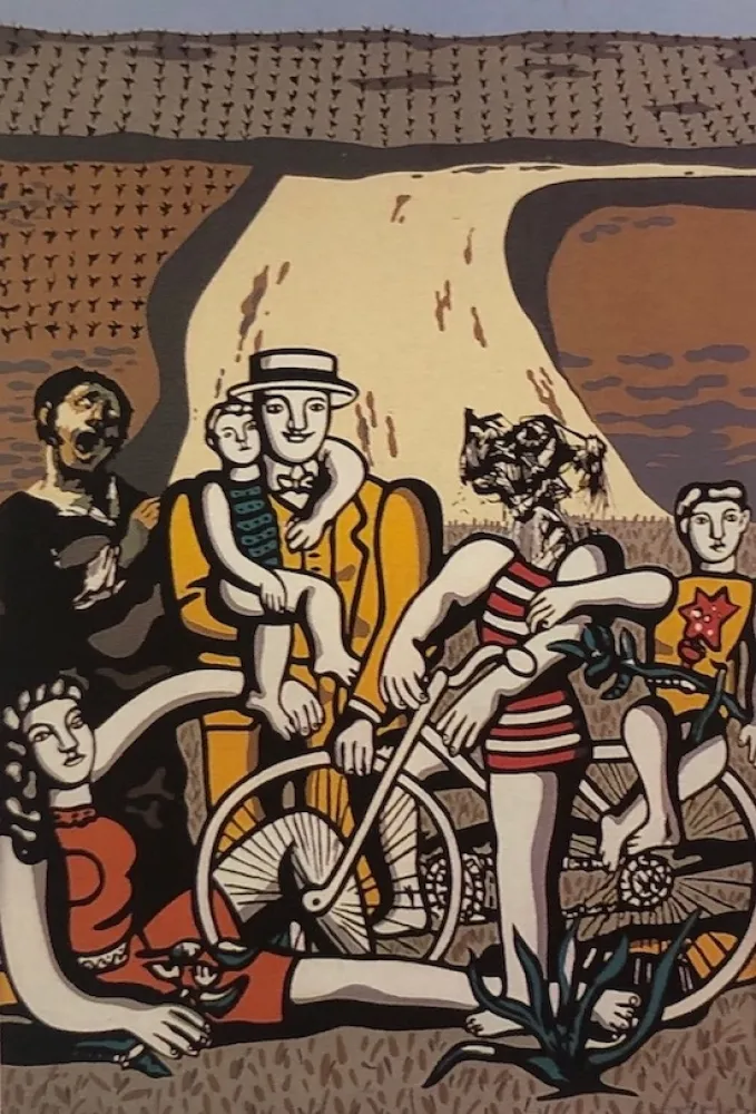 Screenprint Equipo Cronica - Un día en el campo (carpeta Conmpositions)