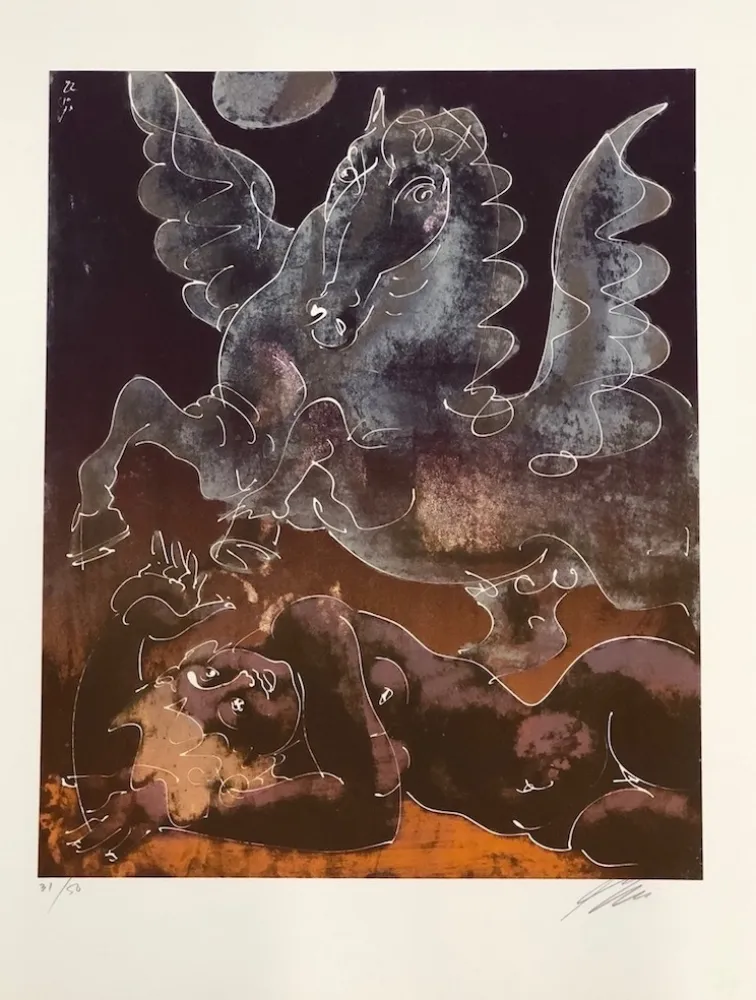 Lithograph Erni - Album internacional