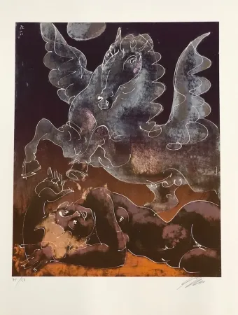 Lithograph Erni - Album internacional