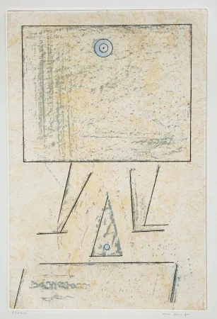 Etching And Aquatint Ernst - A nouveau Lolop