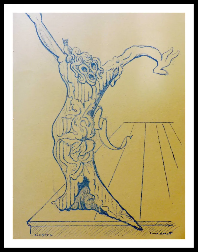 Lithograph Ernst - ELECKTRA