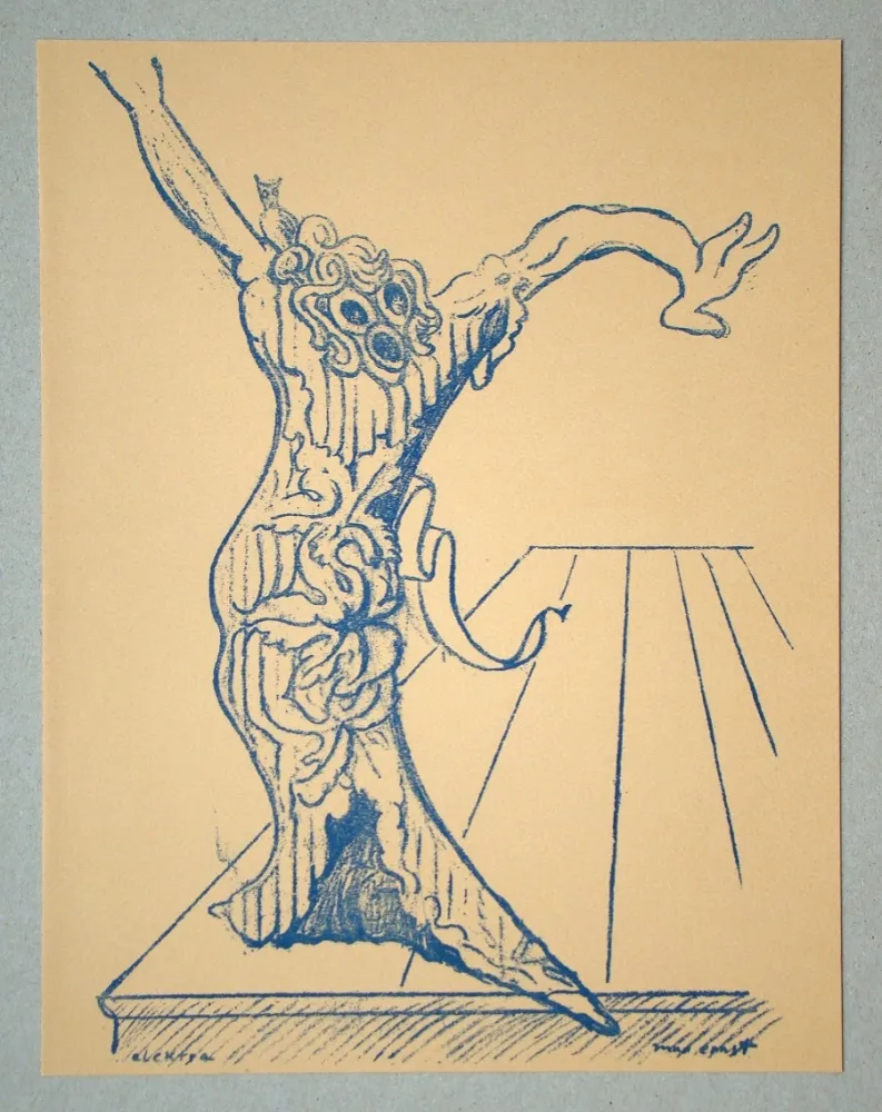 Lithograph Ernst - Elektra