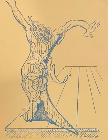 Woodcut Ernst - Elektra