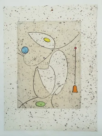 Engraving Ernst - La cloche rouge