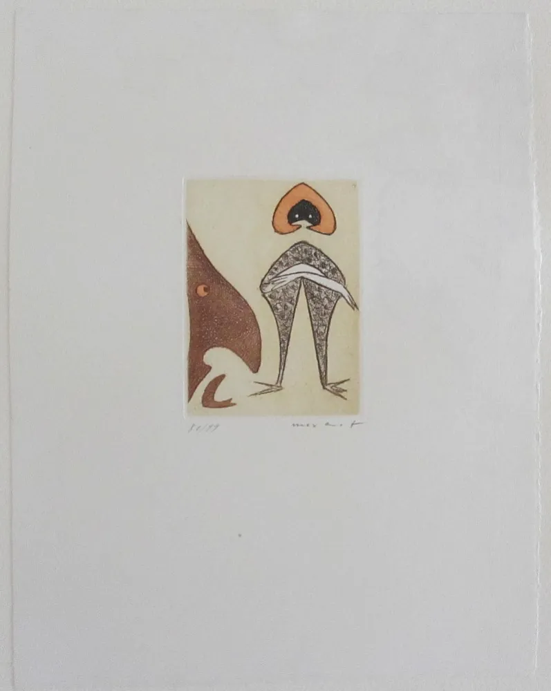 Etching And Aquatint Ernst - Le Chapeau Rouge