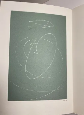 Engraving Ernst -  Le Musée de l'Homme, suivi de la Pêche au soleil Levant. 