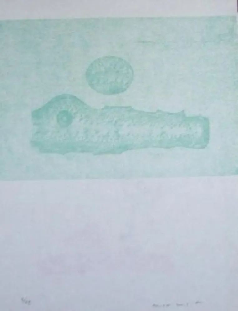 Lithograph Ernst - Lewis Caroll's Wunderhorn