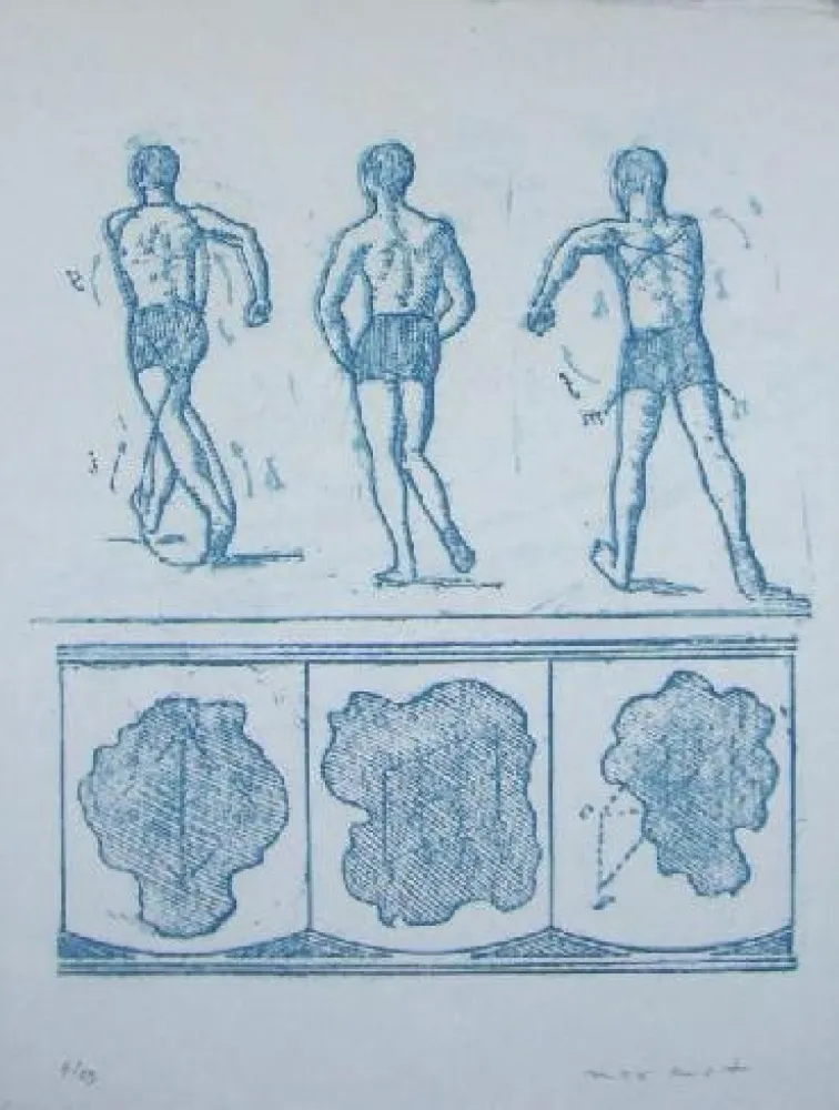 Lithograph Ernst - Lewis Carroll's Wunderhorn 13