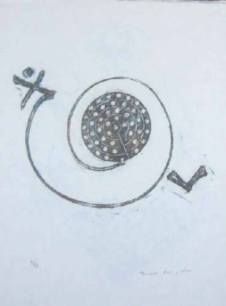 Lithograph Ernst - Lewis Carroll's Wunderhorn 30