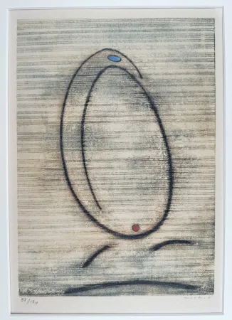 Lithograph Ernst -  L'Oiseau caramel 