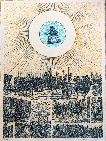 Lithograph Ernst - Max Ernst (1891-1976) - La Ballade du Soldat - Pierre Chave, Vence, 1972, Hand-signed colour lithograph on japan paper, 1972 