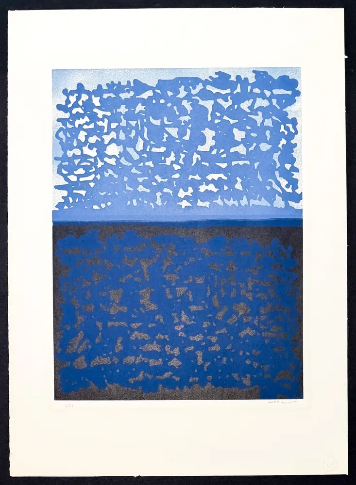 Lithograph Ernst - Max Ernst (1891–1976) – L’air lavé à l’eau – Four-colour lithograph – 1972