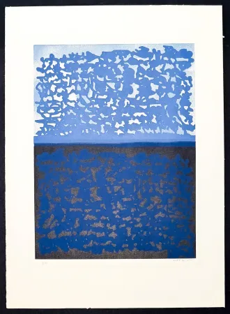 Lithograph Ernst - Max Ernst (1891–1976) – L’air lavé à l’eau – Four-colour lithograph – 1972