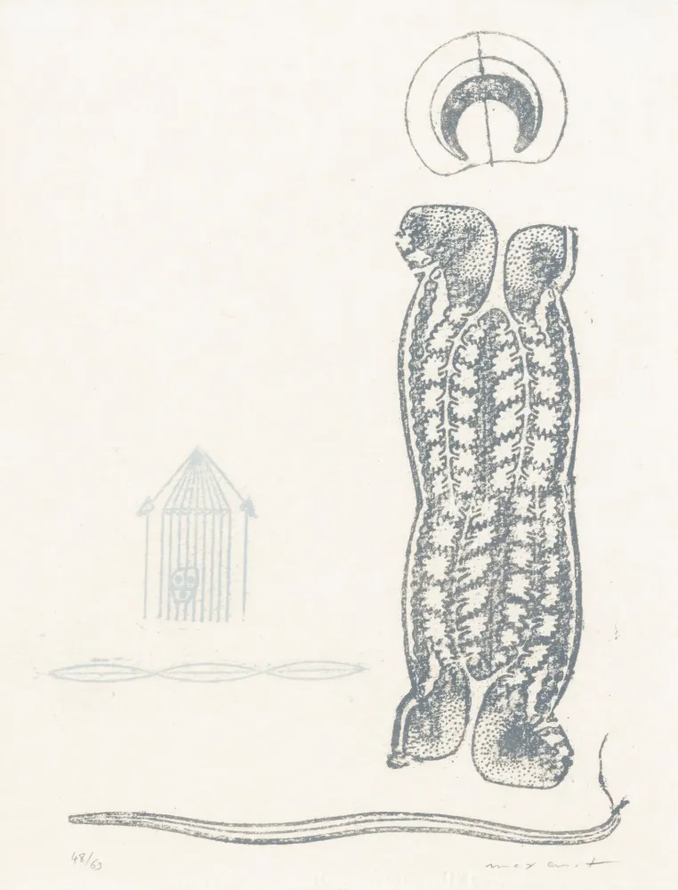 Lithograph Ernst - Max Ernst (1891–1976) - Untitled - lithograph on paper - 1970