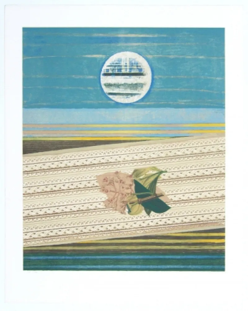 Lithograph Ernst - Mer et Soleil