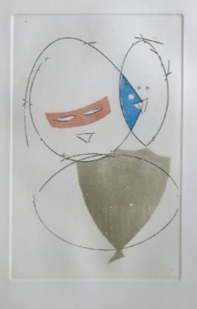 Etching And Aquatint Ernst - Paramythes