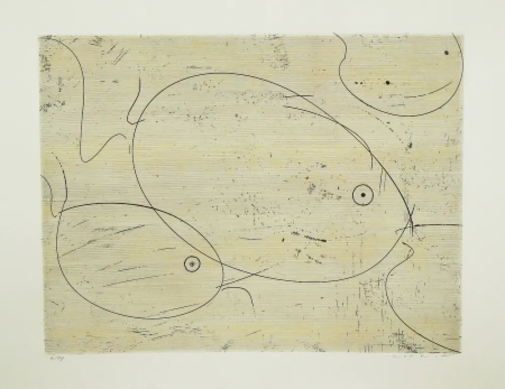 Engraving Ernst - Poissons