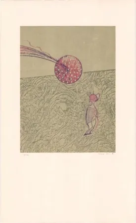 Lithograph Ernst - Sans titre