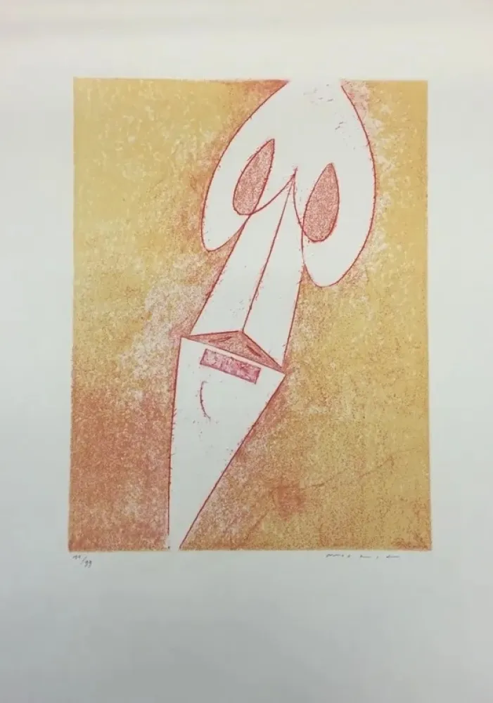 Lithograph Ernst - Sin titulo