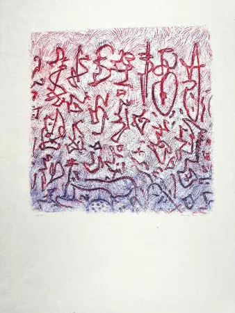 Lithograph Ernst -  Surprises du Hasard 