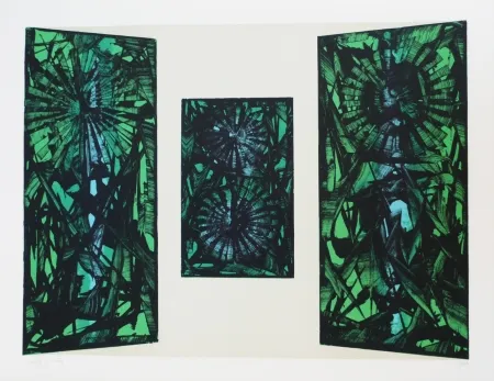 Lithograph Ernst - Terra Incognita 11