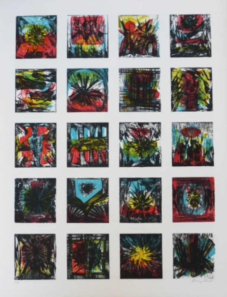 Lithograph Ernst - Terra Incognita 13