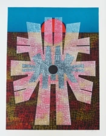 Lithograph Ernst - Terra Incognita 14