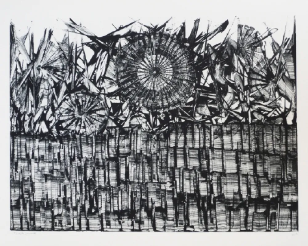 Lithograph Ernst - Terra Incognita 4